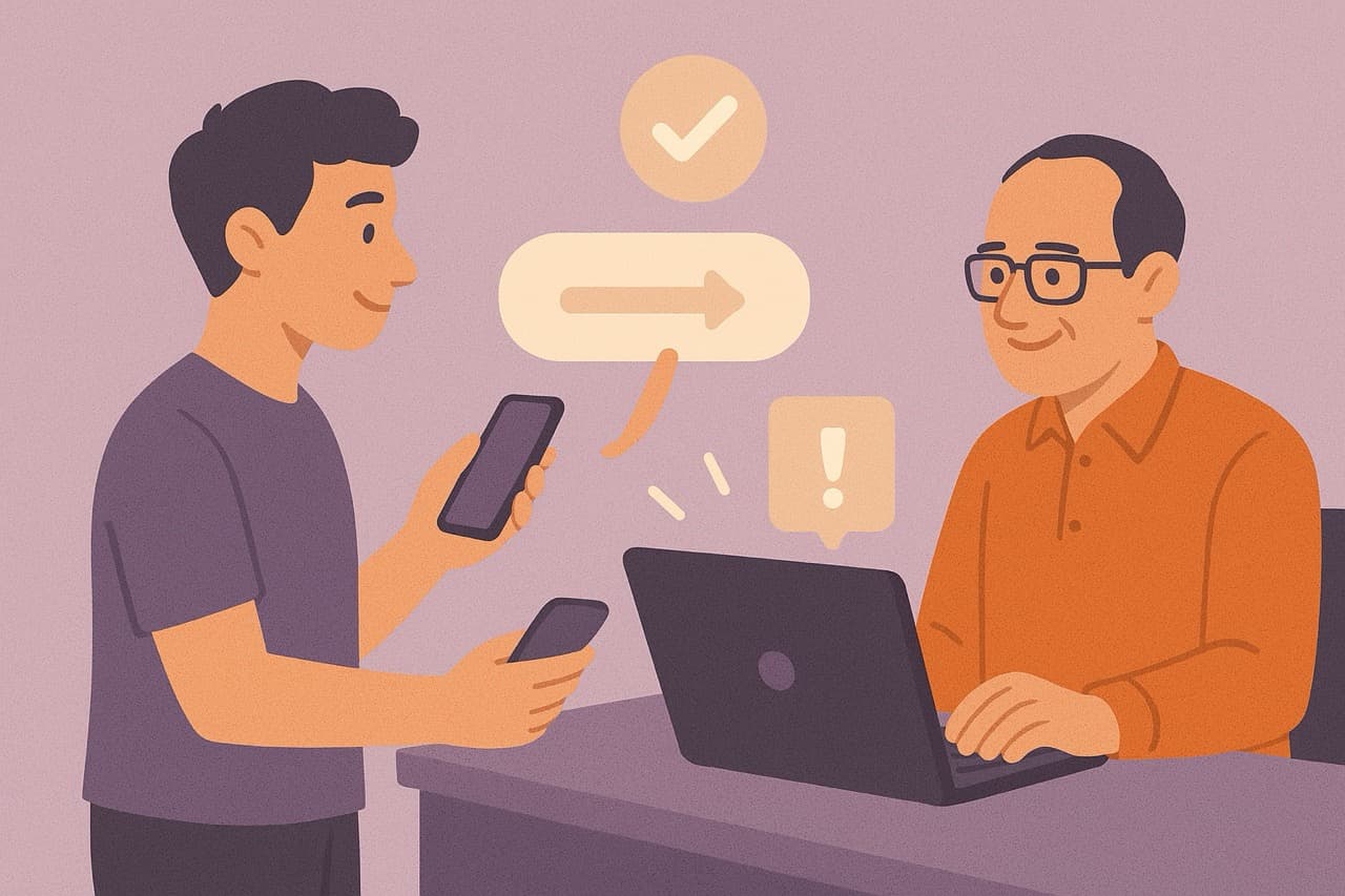 Invio della richiesta di accredito