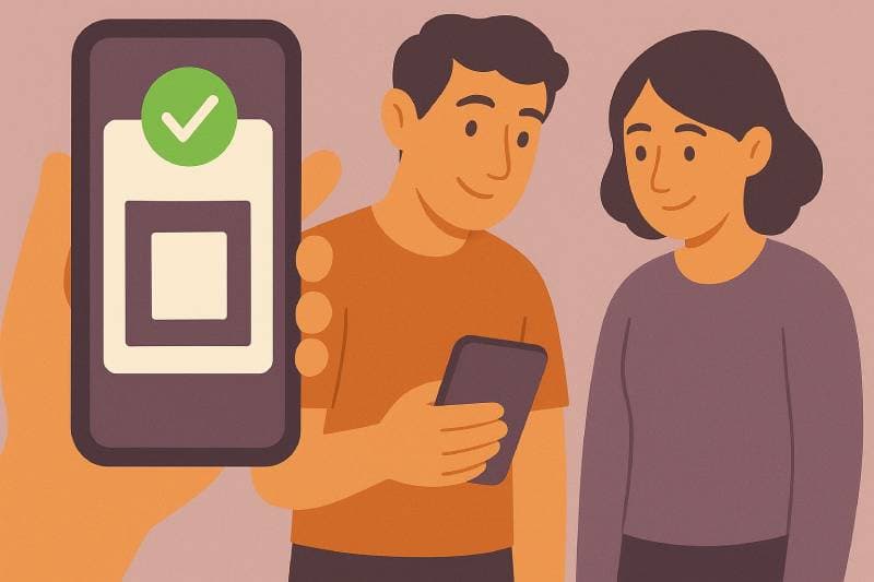 Accredito nel wallet con informazioni sull'accessibilità